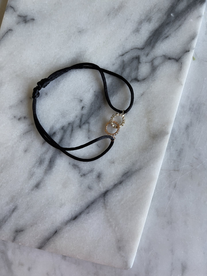 CHAPTER 19 DOUBLE MESSAGE BRACELET - IN SILVER