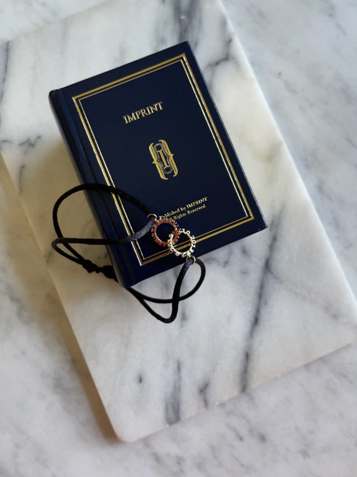 CHAPTER 19 DOUBLE MESSAGE BRACELET - IN SILVER