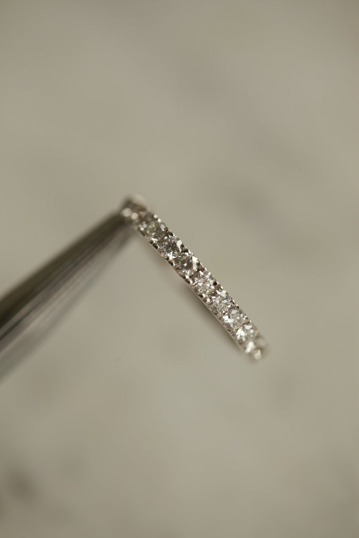 ETERNITY DIAMOND RING - 2,5 MM DIAMONDS