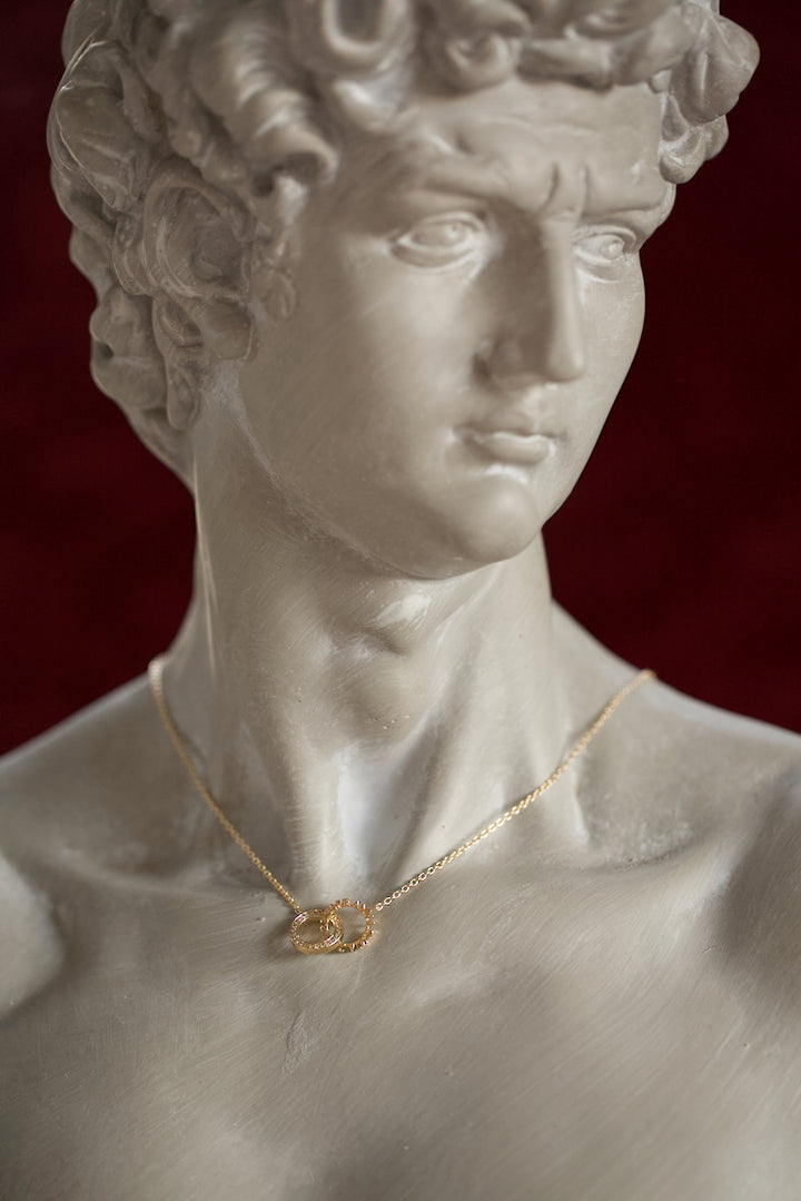 CHAPTER 19 MESSAGE NECKLACE - WITH DIAMONDS
