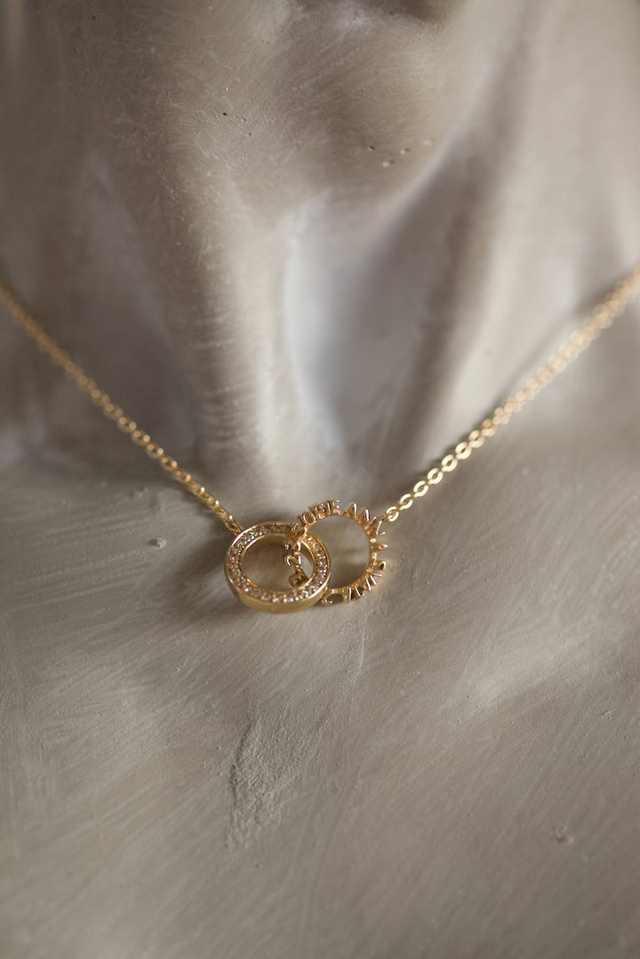 CHAPTER 19 MESSAGE NECKLACE - WITH DIAMONDS