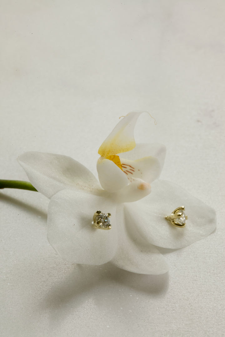 0,1 CT DIAMONDS EARRINGS