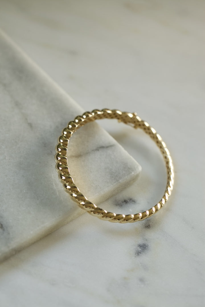 CROISSANT BANGLE - THIN