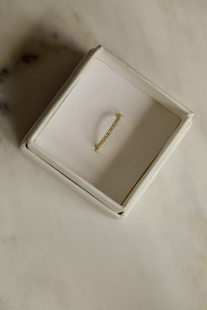 CLASSIC DIAMOND RING - 1,2 MM NATURAL DIAMONDS