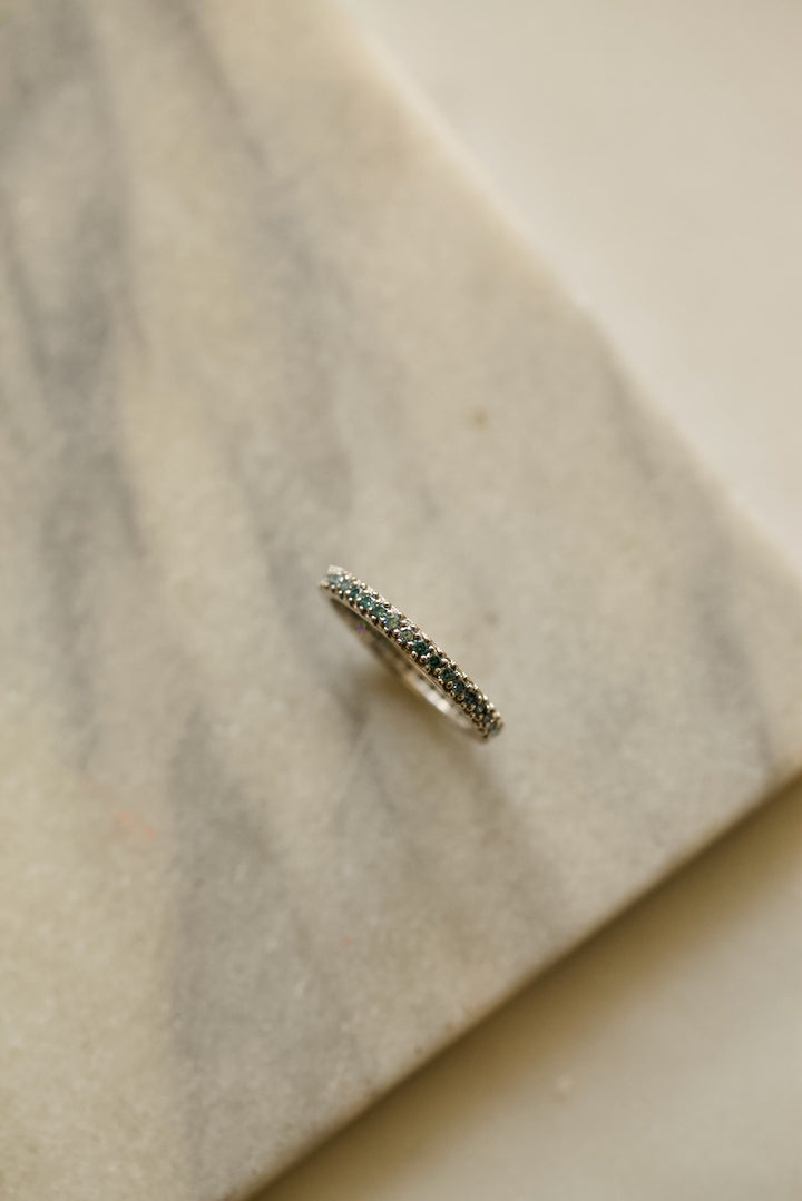 BLUE DIAMONDS RING