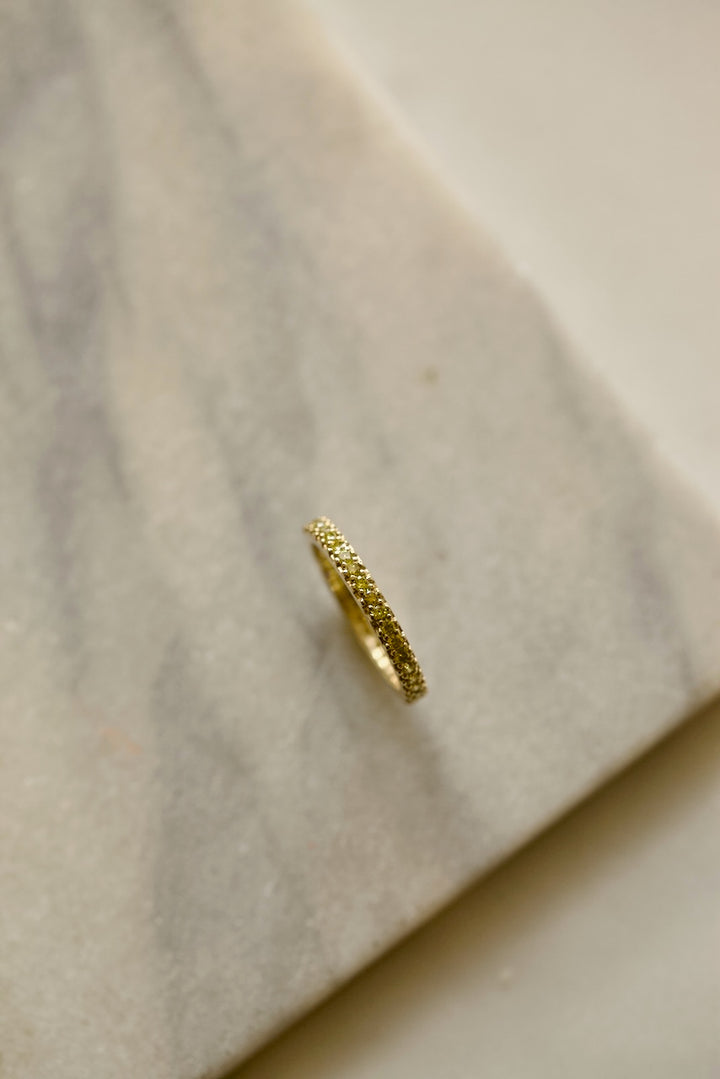 YELLOW DIAMONDS RING