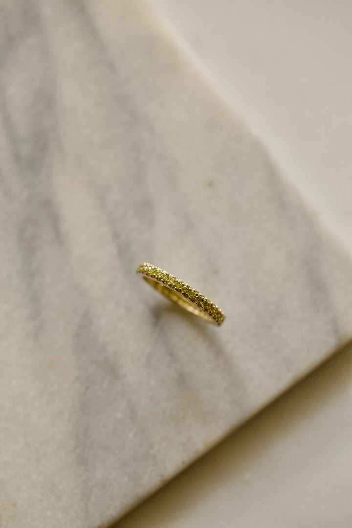 YELLOW DIAMONDS RING