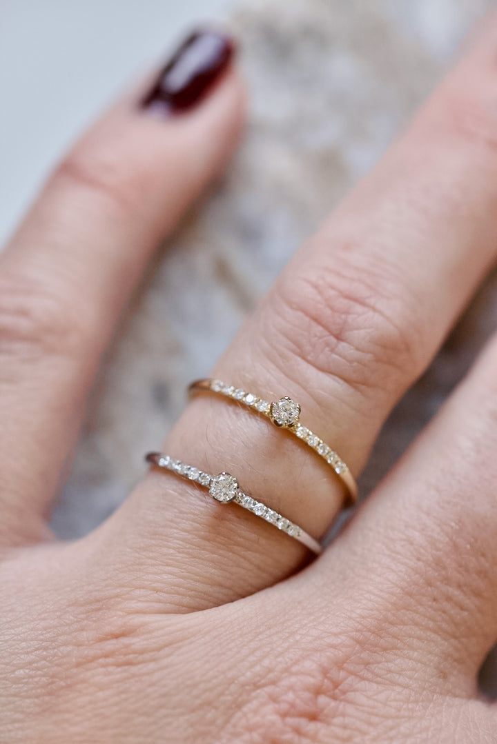 “CHERRY ON TOP” ENGAGEMENT RING