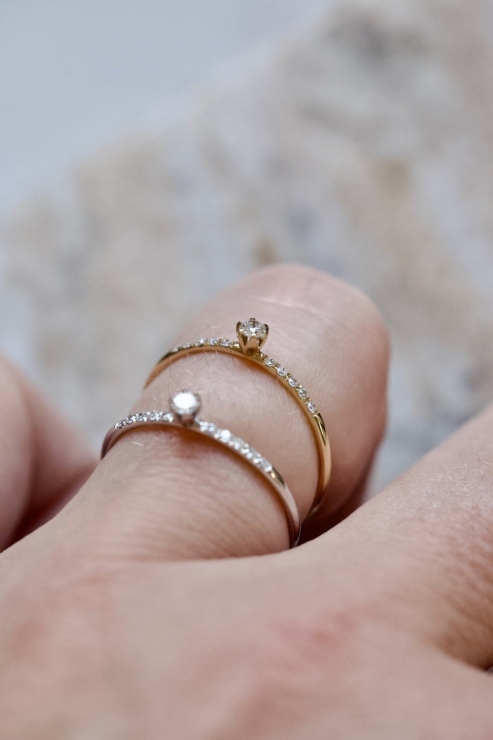 “CHERRY ON TOP” ENGAGEMENT RING