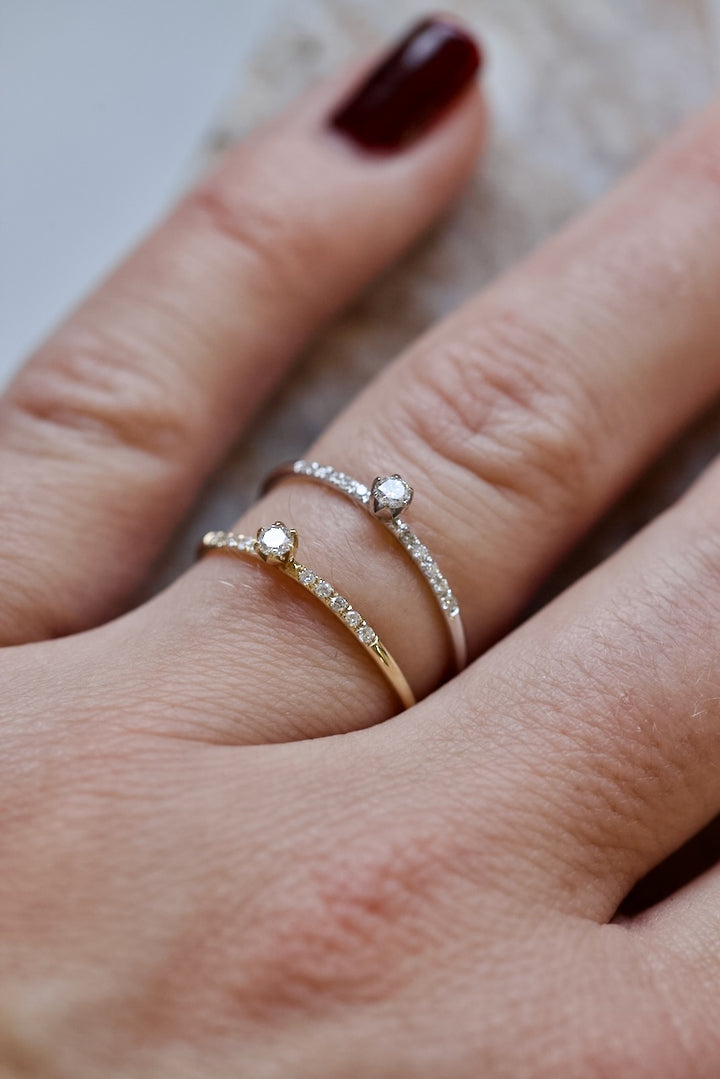 “CHERRY ON TOP” ENGAGEMENT RING
