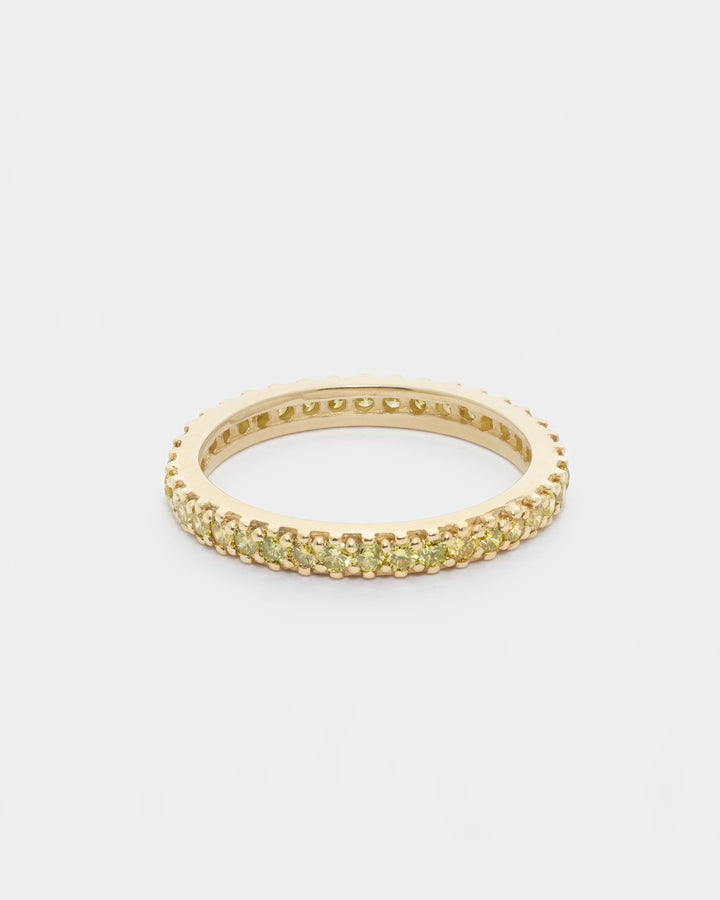 YELLOW DIAMONDS RING