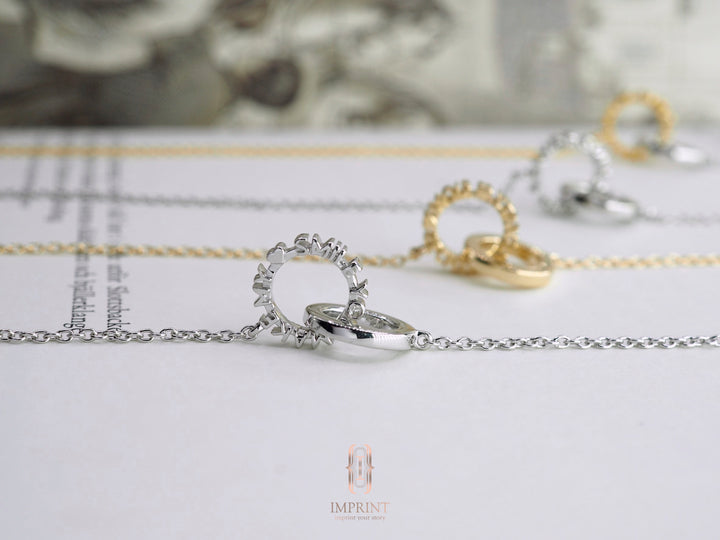 CHAPTER 19 MESSAGE NECKLACE - IN 14K GOLD