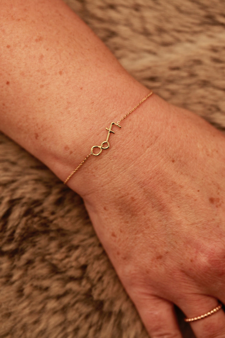 NUMERAL BRACELET - IN 14K GOLD