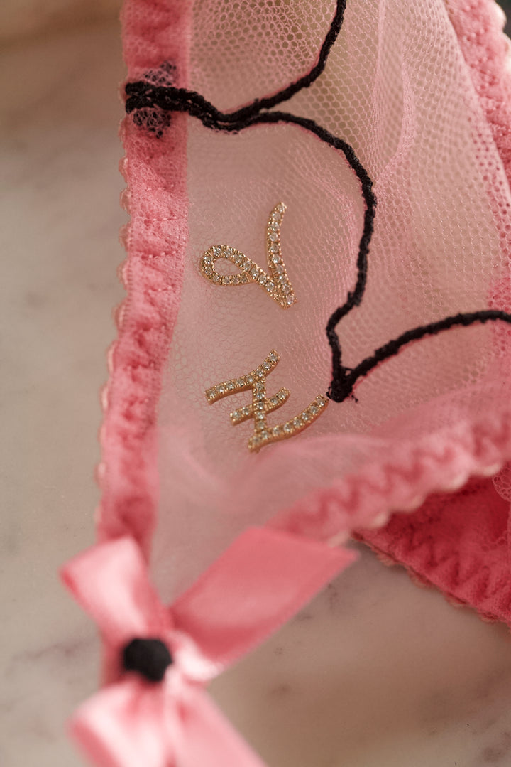DIAMOND ALPHABET - EARRINGS