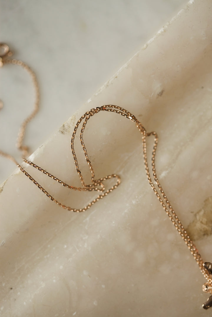 PLAIN GOLDEN CHAIN - NECKLACE