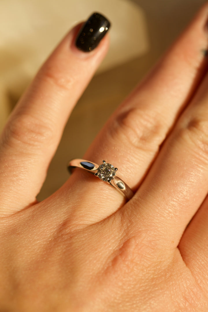 0.5 CARAT DIAMOND ENGAGEMENT RING