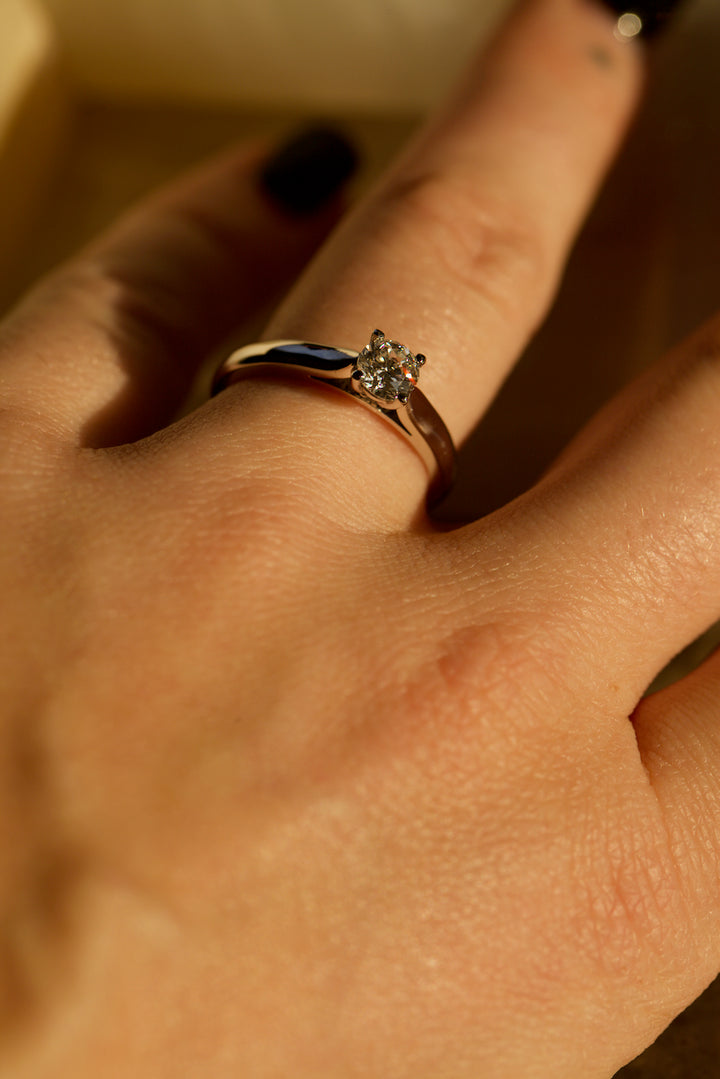 0.5 CARAT DIAMOND ENGAGEMENT RING