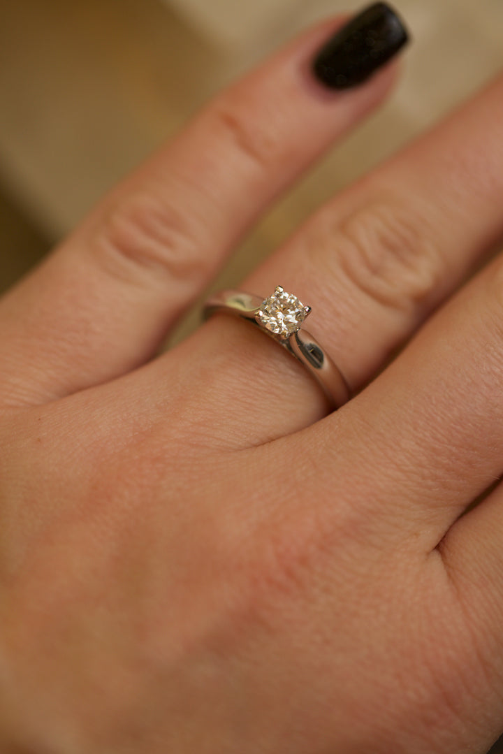 0.5 CARAT DIAMOND ENGAGEMENT RING