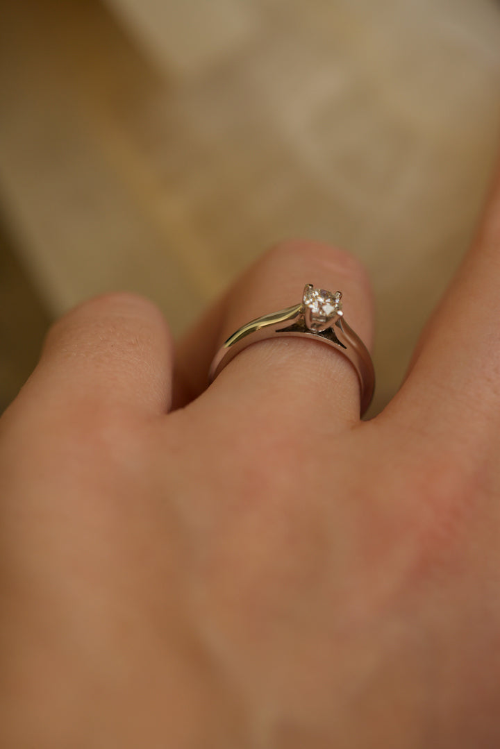 0.5 CARAT DIAMOND ENGAGEMENT RING