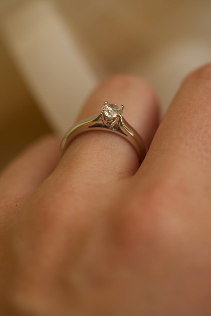 0.5 CARAT DIAMOND ENGAGEMENT RING