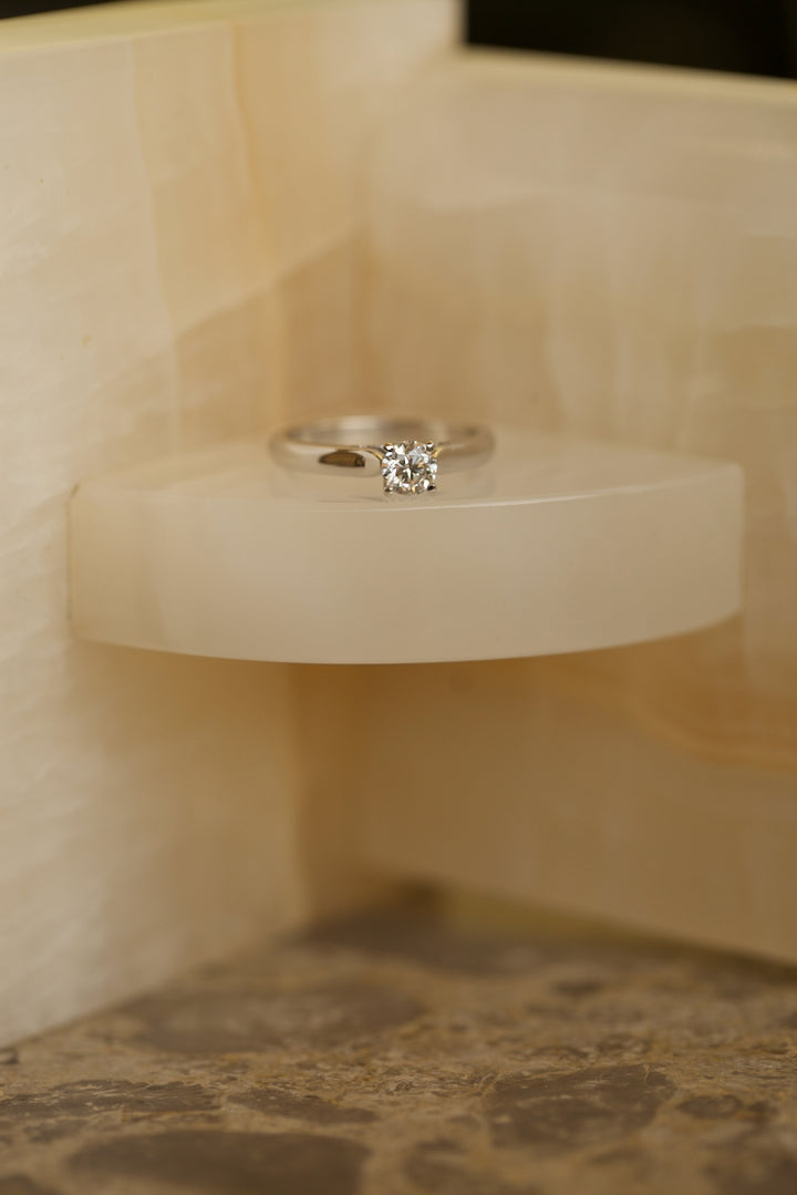 0.5 CARAT DIAMOND ENGAGEMENT RING