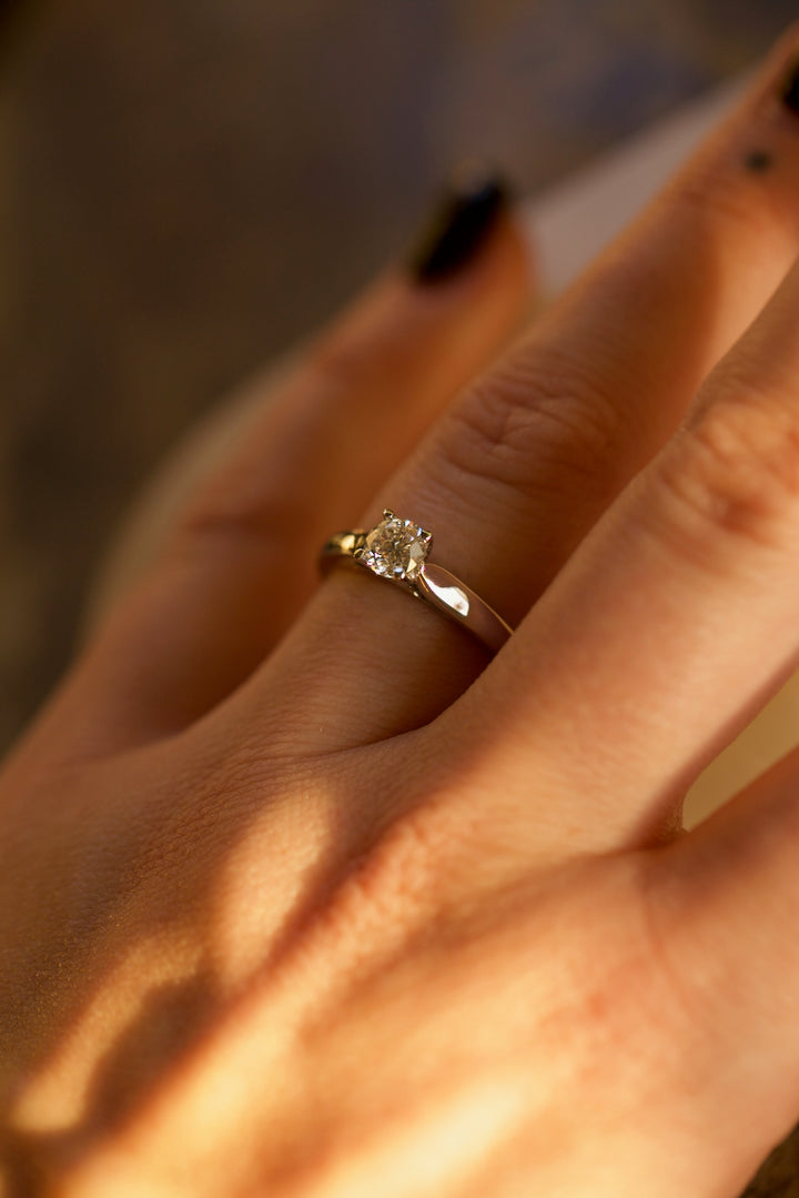 0.5 CARAT DIAMOND ENGAGEMENT RING