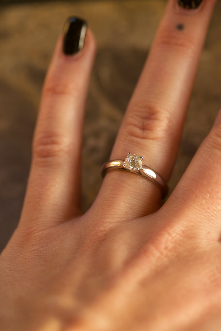 0.5 CARAT DIAMOND ENGAGEMENT RING