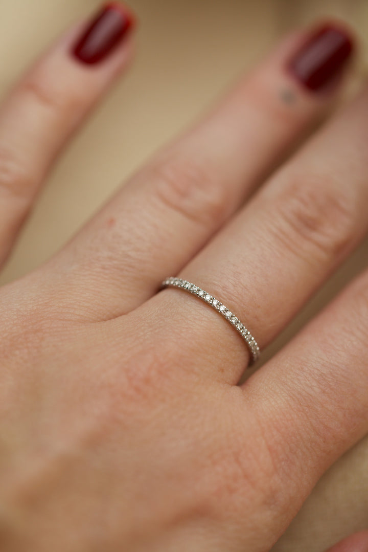 ETERNITY 1,2 MM DIAMOND RING