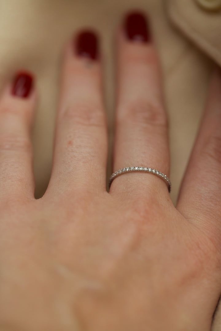 ETERNITY 1,2 MM DIAMOND RING