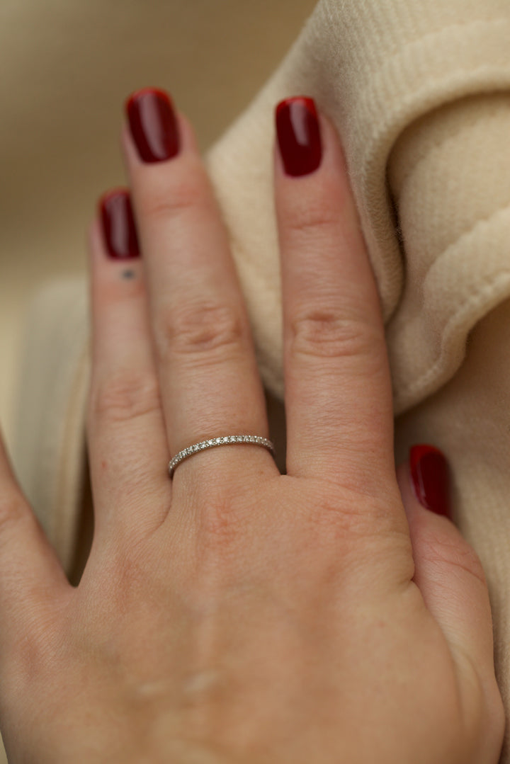 ETERNITY 1,2 MM DIAMOND RING