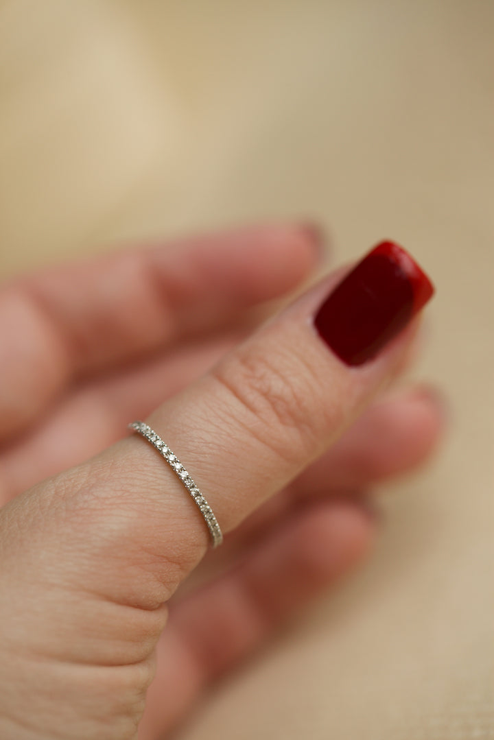 ETERNITY 1,2 MM DIAMOND RING