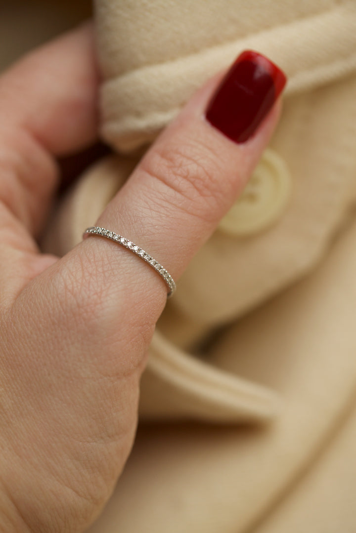 ETERNITY 1,2 MM DIAMOND RING