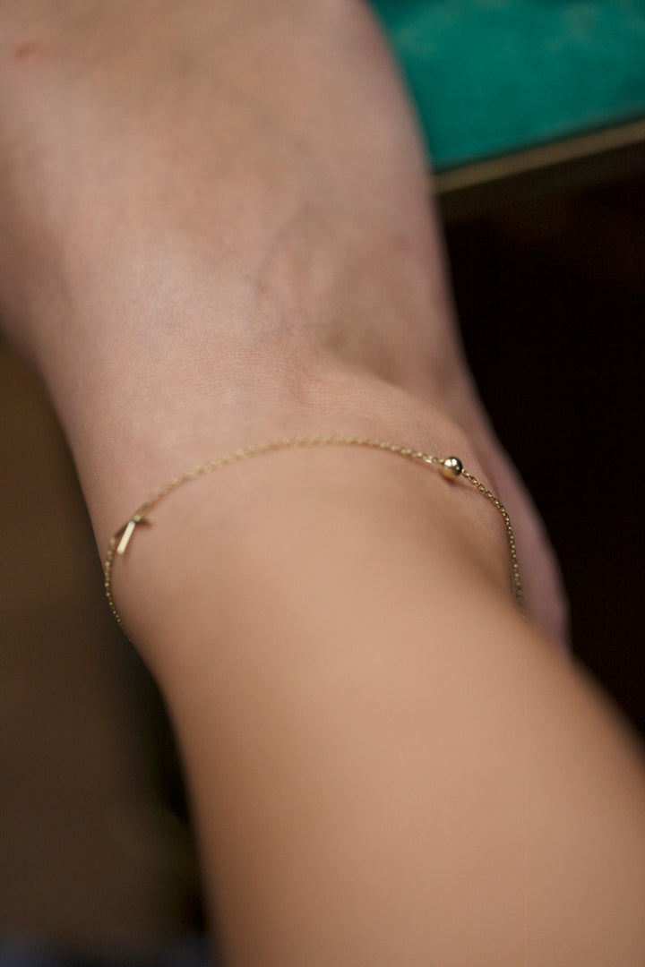 ANKLE BRACELET - ANKLET IN GOLD