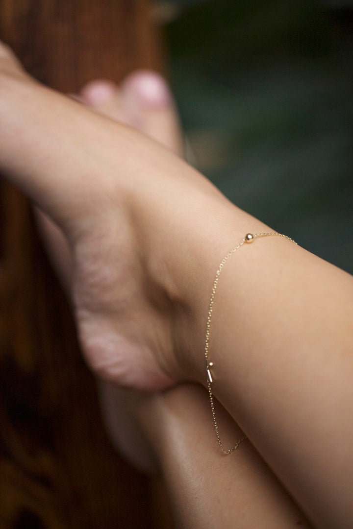 ANKLE BRACELET - ANKLET IN GOLD