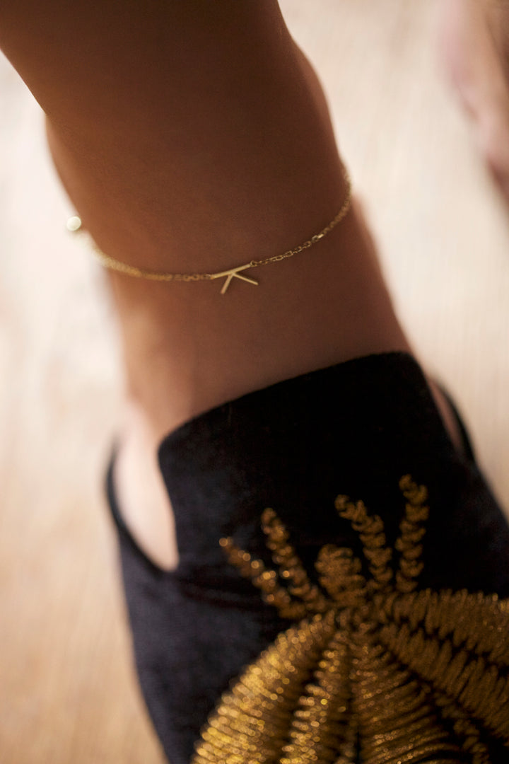 ANKLE BRACELET - ANKLET IN GOLD