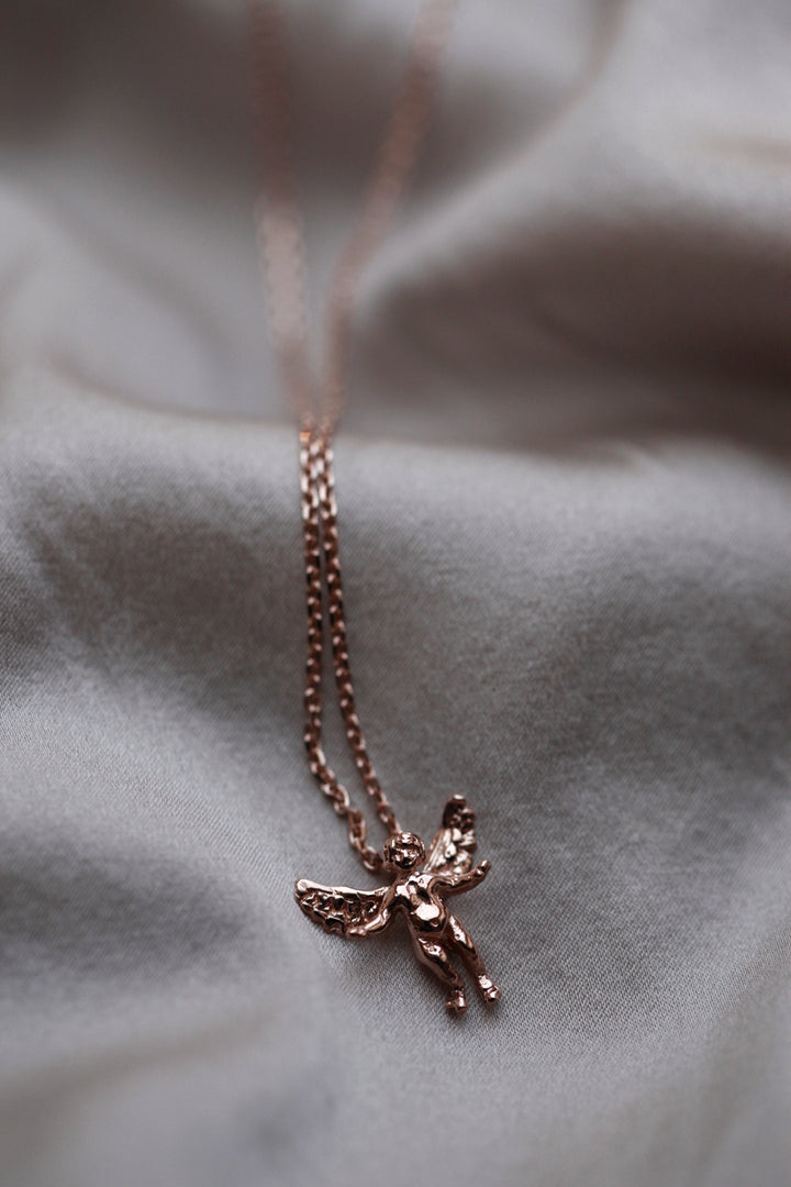 ANGEL LUCKY CHARM - ROSE GOLD