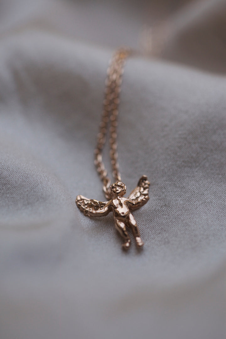 ANGEL LUCKY CHARM - ROSE GOLD