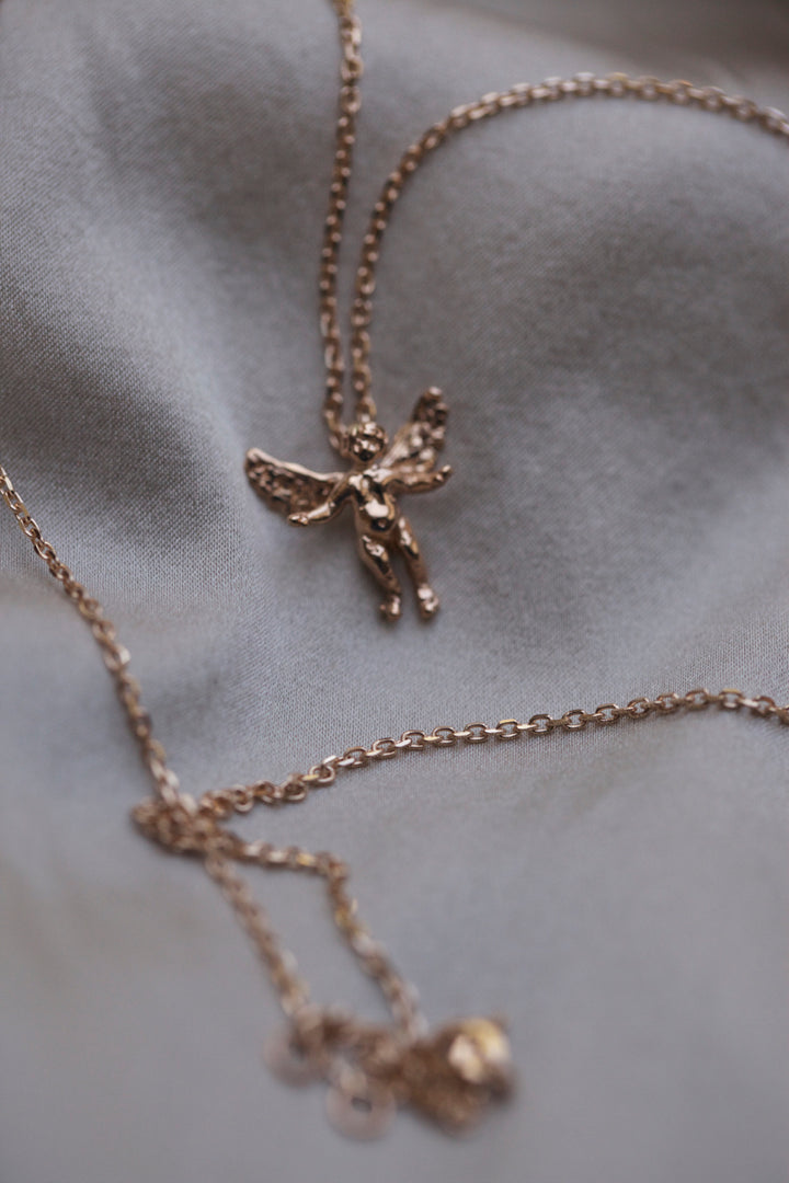 ANGEL LUCKY CHARM - ROSE GOLD