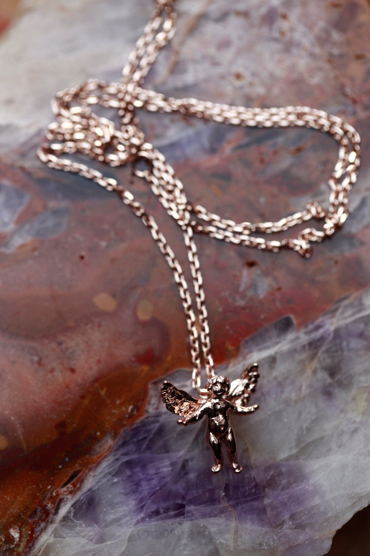 ANGEL LUCKY CHARM - ROSE GOLD