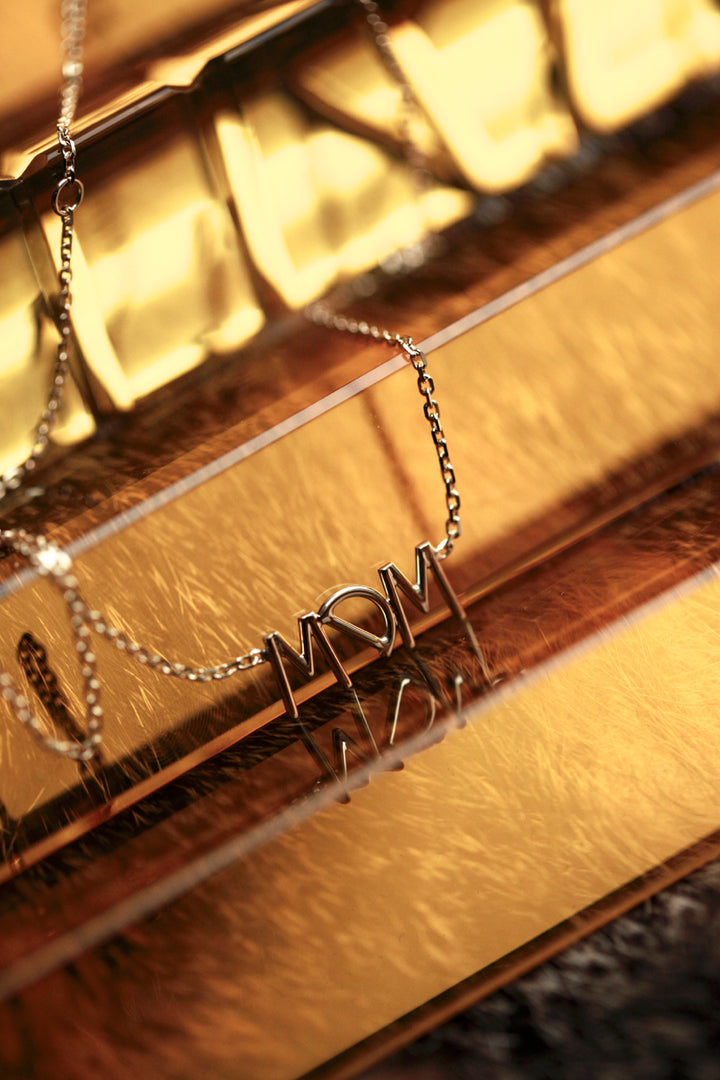 INITIALS NECKLACE - YELLOW GOLD