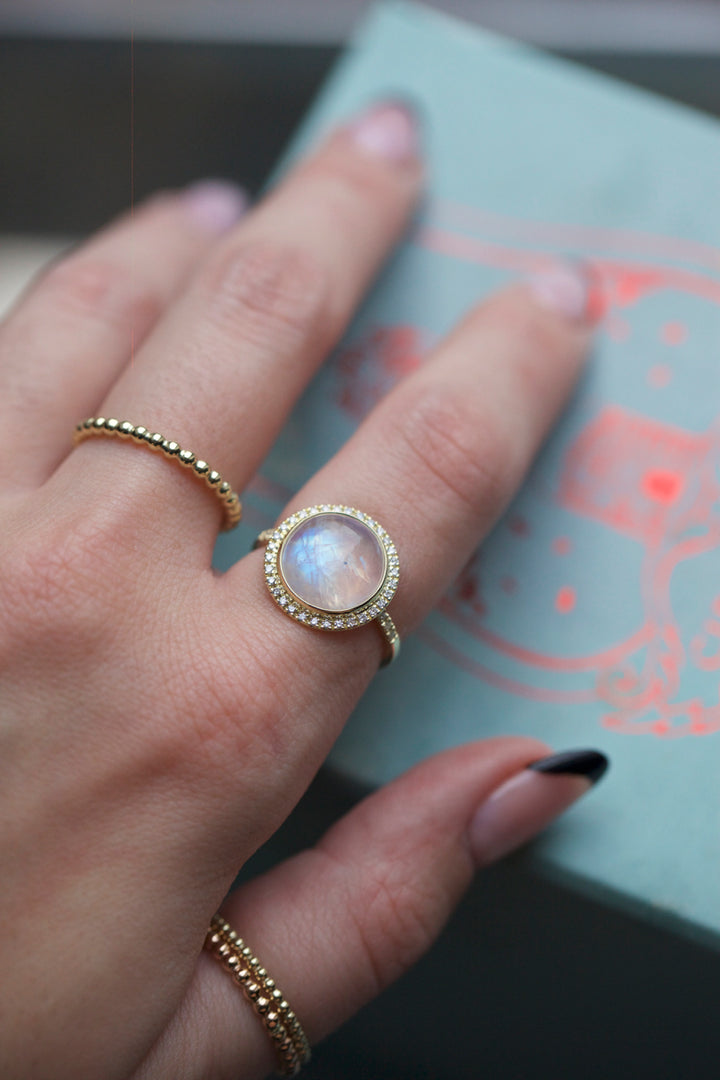 MOONSTONE RING