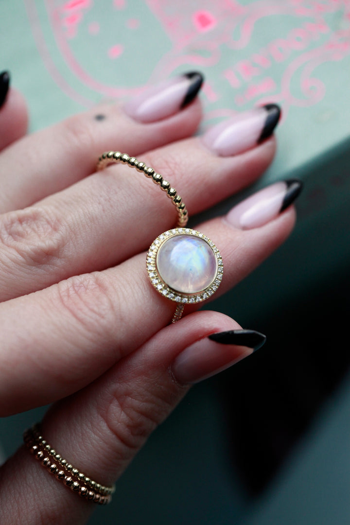 MOONSTONE RING