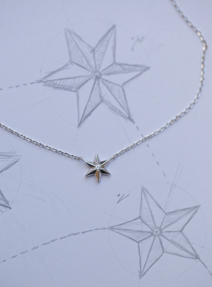 STAR PENDANT - IN 14K GOLD
