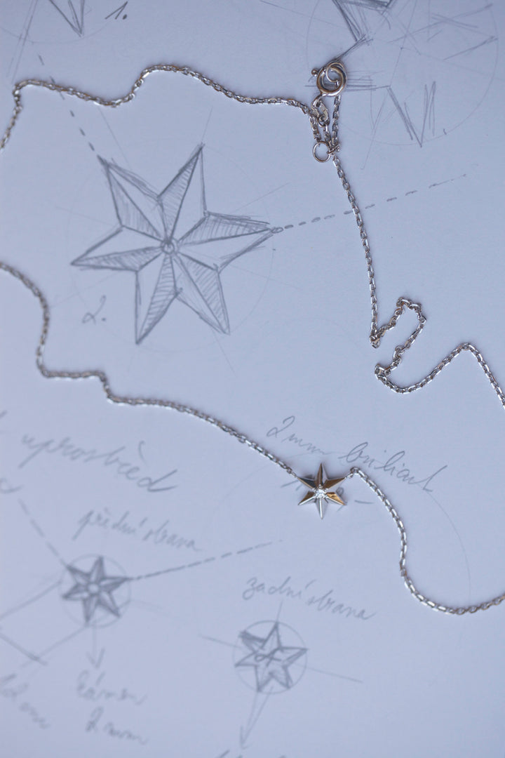 STAR PENDANT - IN 14K GOLD