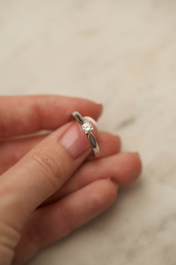 0.25 CARAT DIAMOND ENGAGEMENT RING