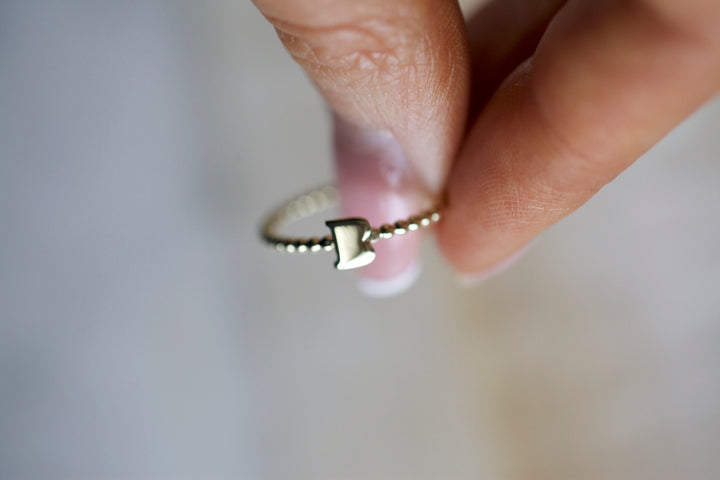 LETTER BUBBLE RING - 1,5 MM