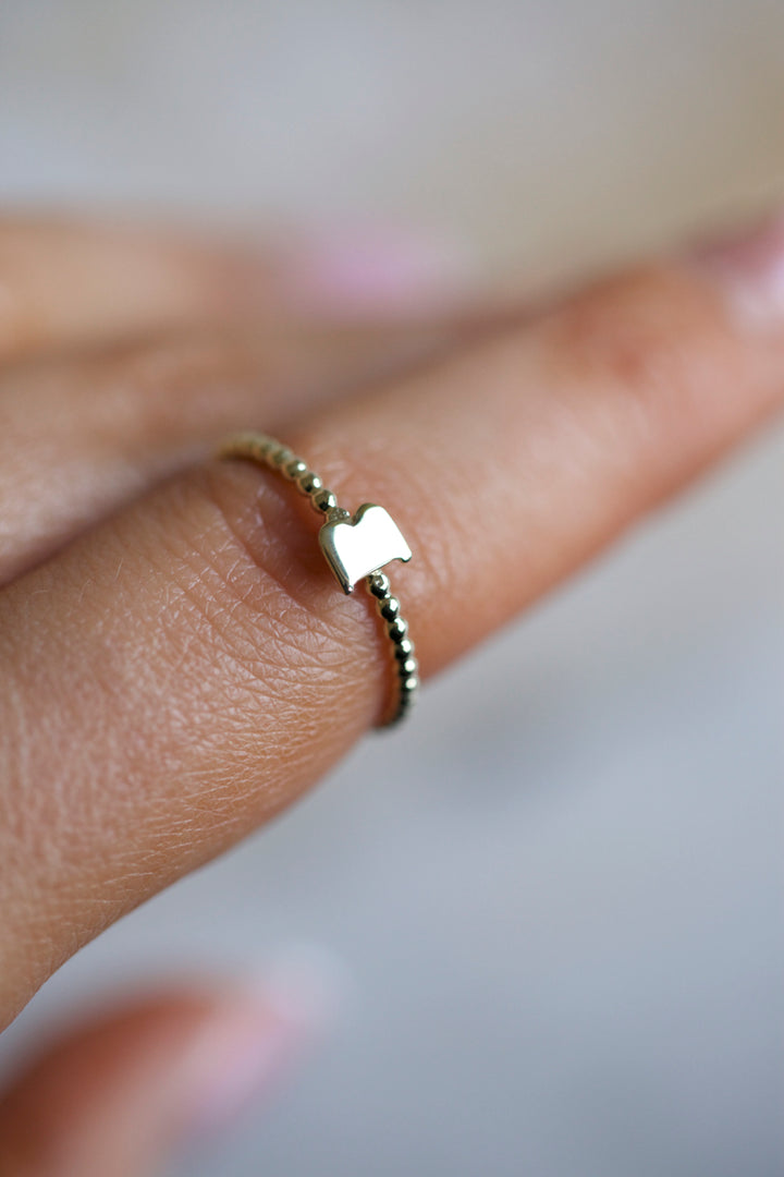 LETTER BUBBLE RING - 1,5 MM