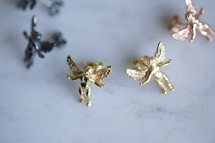 ANGEL EARRINGS - IN SILVER