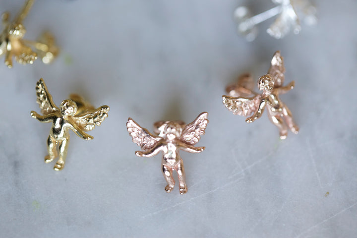 ANGEL EARRINGS - IN SILVER
