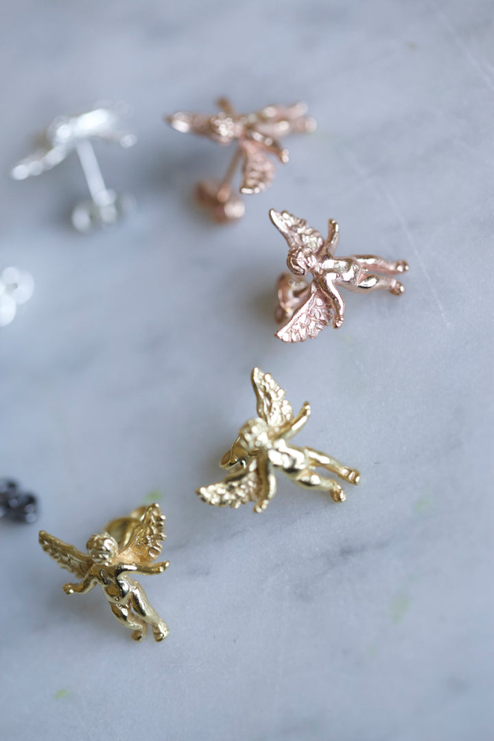 ANGEL EARRINGS - IN SILVER